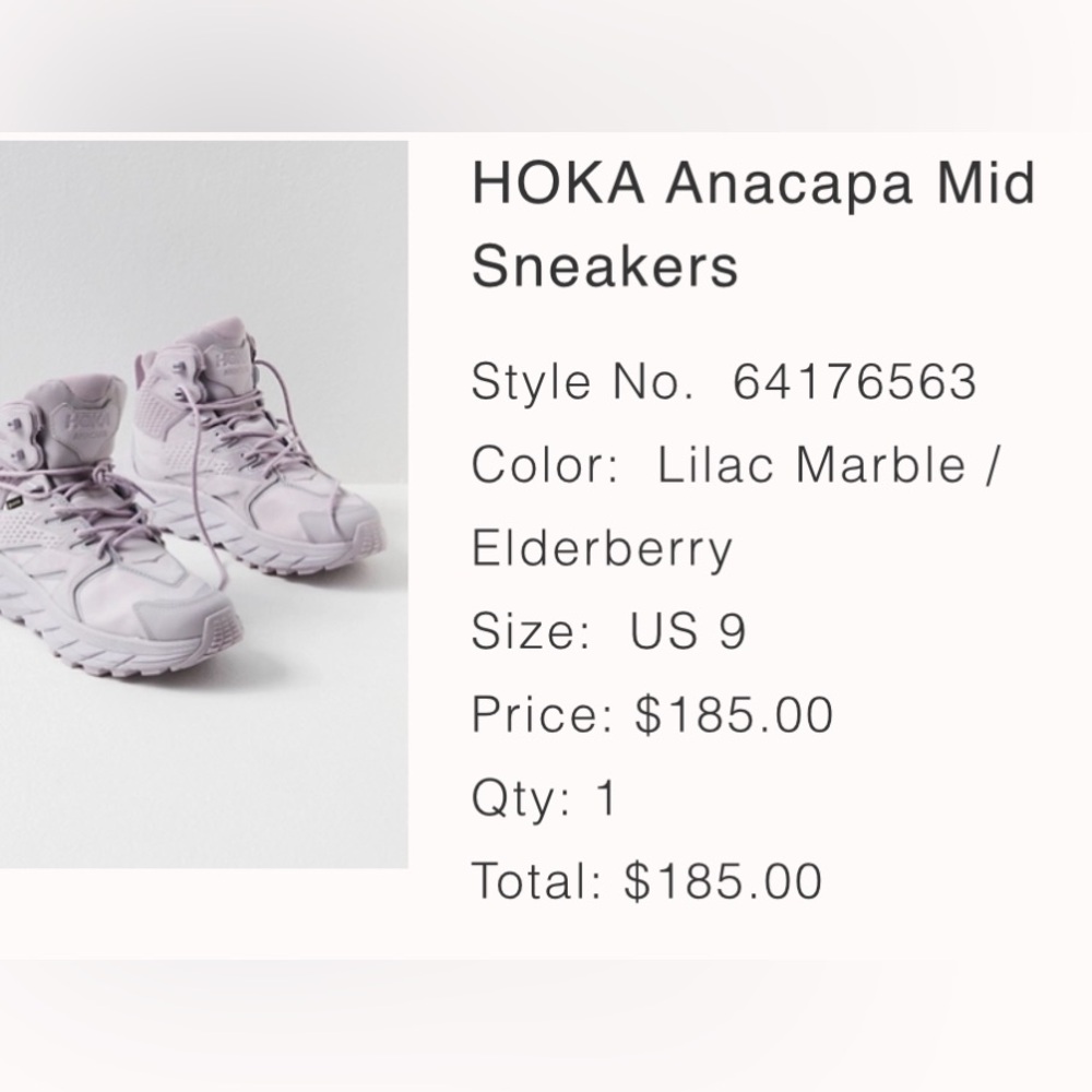 HOKA Anacapa Mid Sneakers
